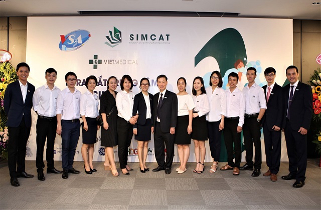 Officially launched the SIMCAT Center – Vietnam Anesthesia Society Training Center