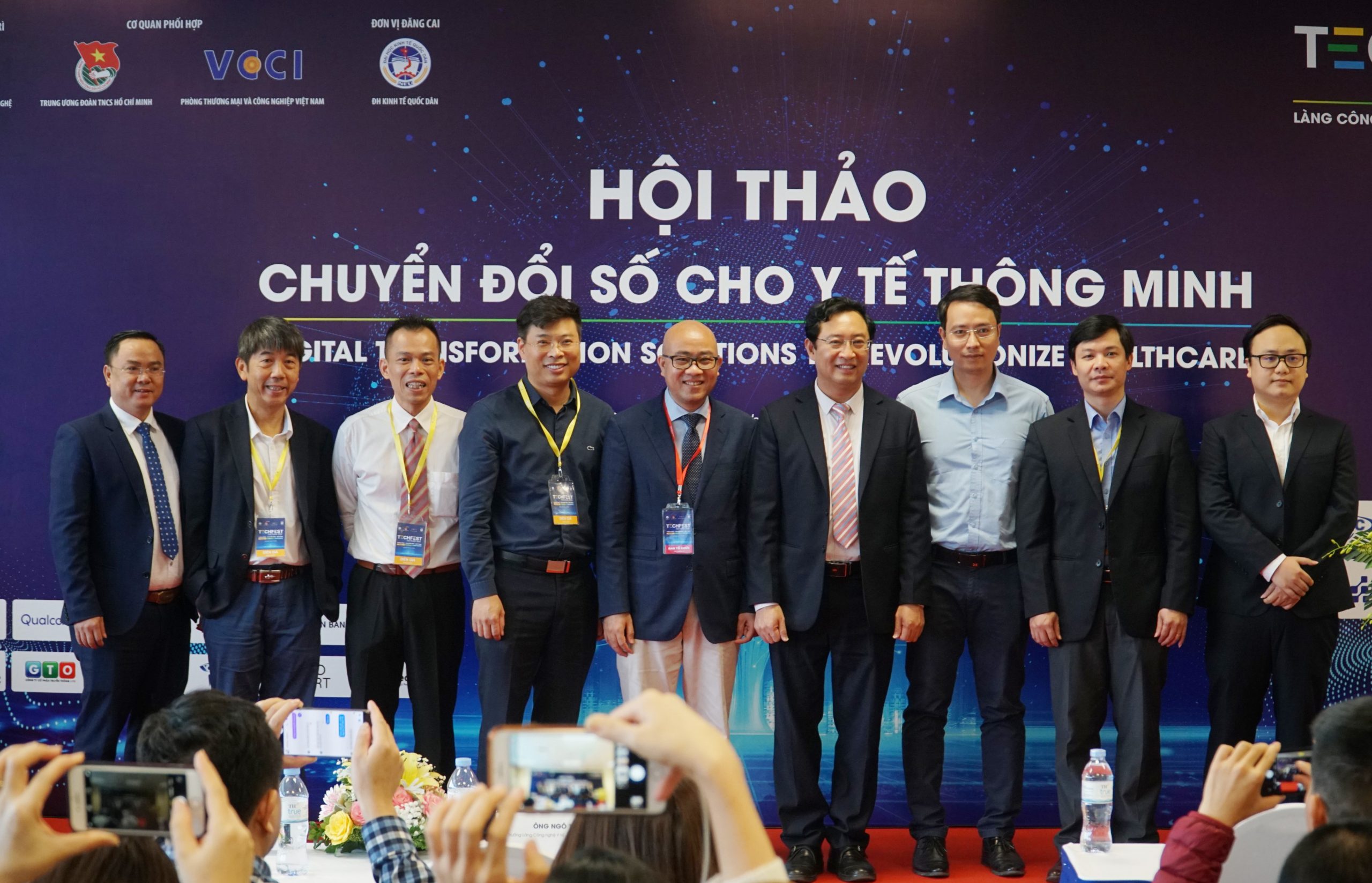 VMED Group and role of head of medtech village in techfest vietnam